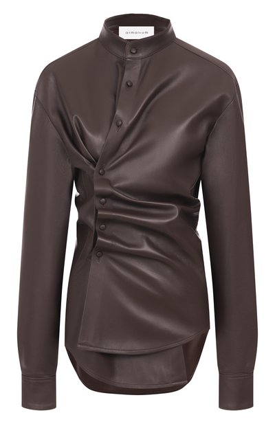 Женская кожаная рубашка ARMARIUM, арт. ARMFWSH06/LE06