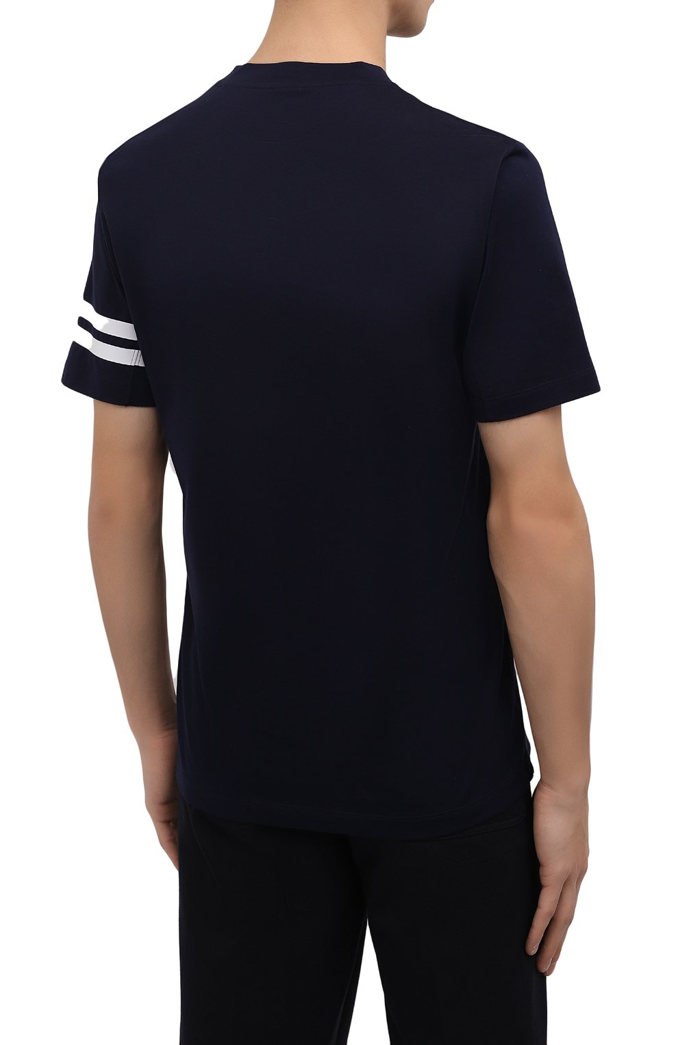 Хлопковая футболка BRUNELLO CUCINELLI, арт. M0T617810G, фото 4