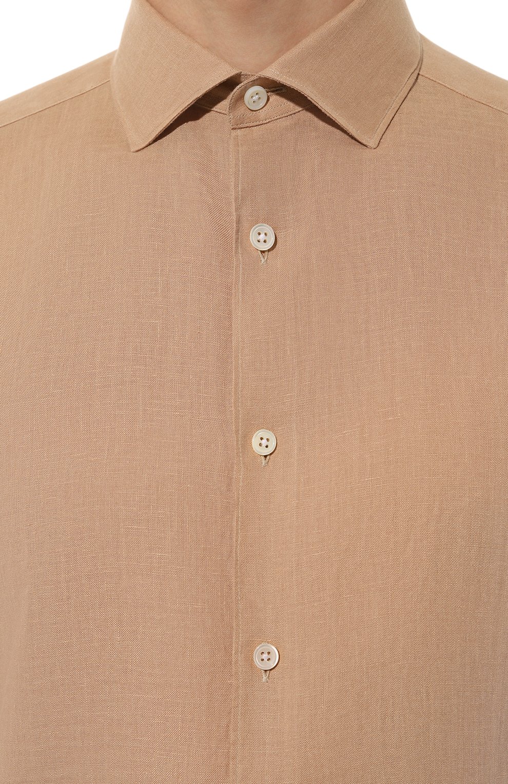 Льняная рубашка ZEGNA, арт. UDX38A7/SRF5, фото 5