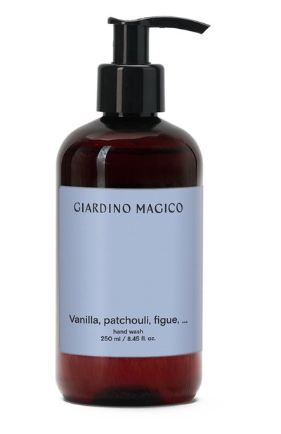 Женского жидкое мыло для рук vanilla, patchouli, figue, … (250ml) GIARDINO MAGICO, арт. 4660222280466