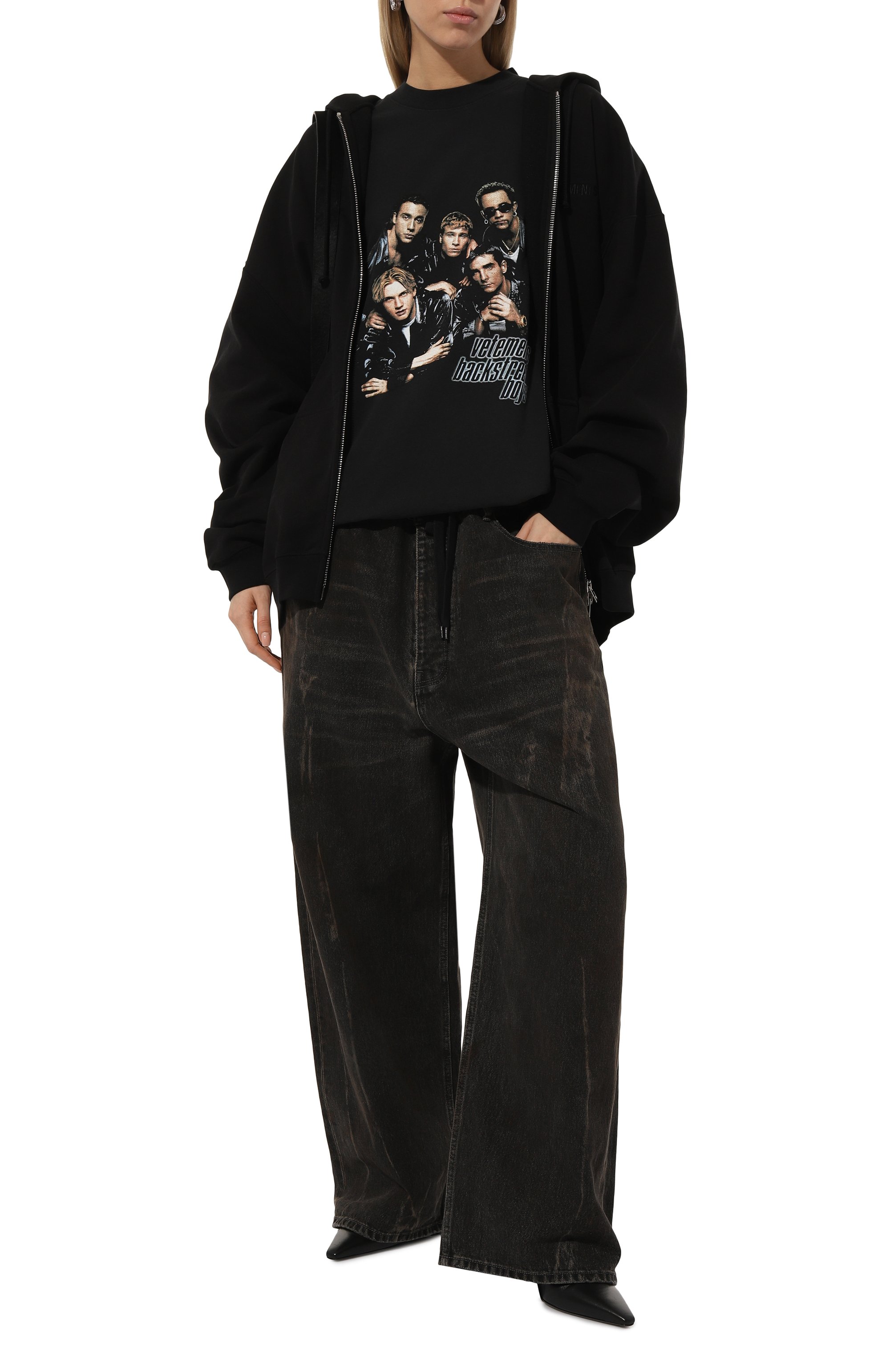 Хлопковая футболка VETEMENTS, арт. UA66TR620B, фото 2
