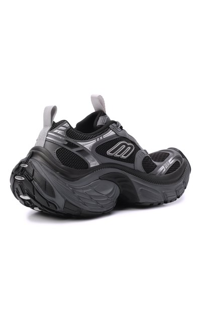 Комбинированные кроссовки 6xl BALENCIAGA темно-серого цвета по цене 144000 руб., арт. 815859/W2MV2, фото 4 Комбинированные кроссовки 6xl BALENCIAGA, арт. 815859/W2MV2, фото 4