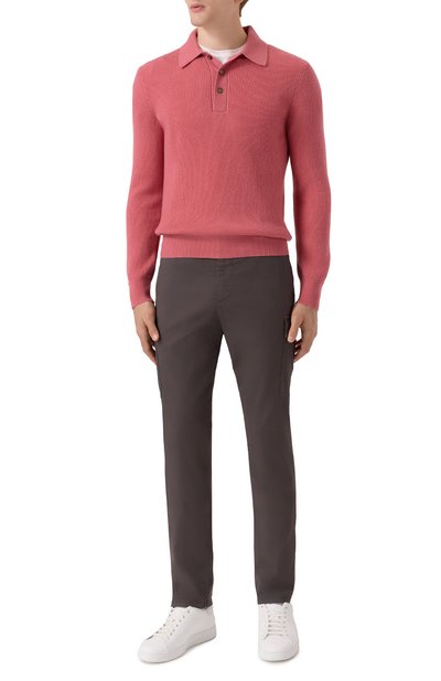 Поло из шерсти и кашемира GRAN SASSO, арт. 57161/19679, фото 2