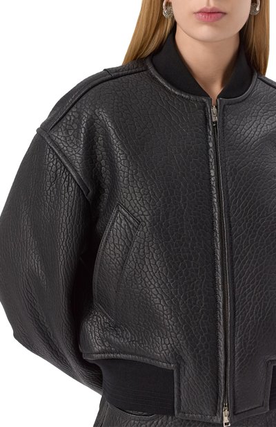 Кожаный бомбер ALEXANDER WANG, арт. 1WC1252627, фото 5