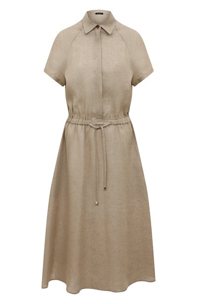 Женское льняное платье KITON, арт. D51339K09T85