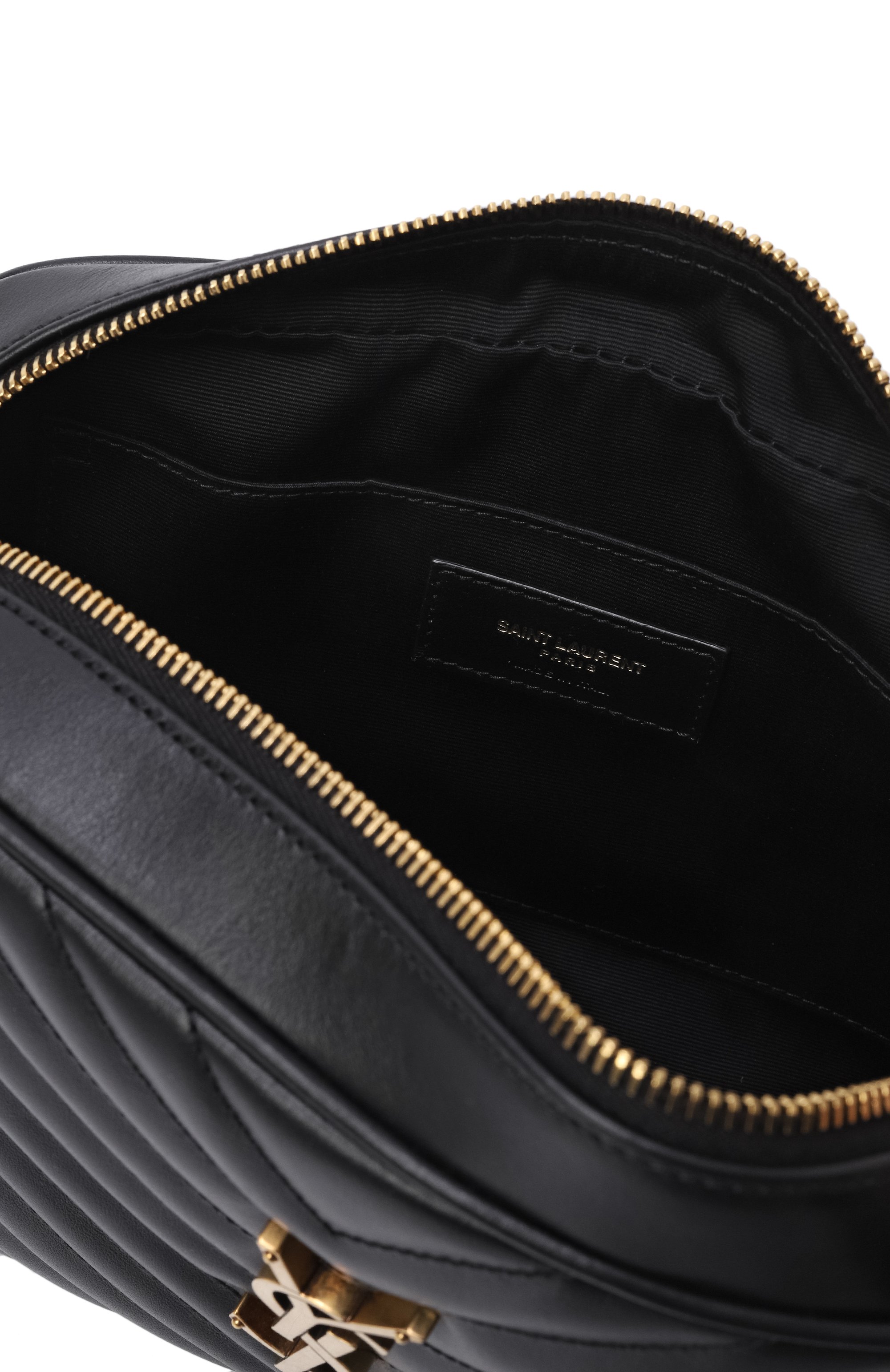 Сумка lou SAINT LAURENT черного цвета по цене 229500 руб., арт. 761554/DV707, фото 5 Сумка lou SAINT LAURENT, арт. 761554/DV707, фото 5