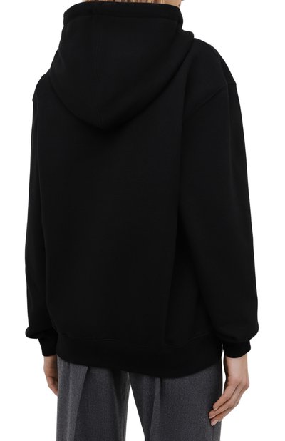 Хлопковое худи OFF-WHITE черного цвета по цене 59850 руб., арт. 0WBB032F20JER0011001, фото 4 Хлопковое худи OFF-WHITE, арт. 0WBB032F20JER0011001, фото 4