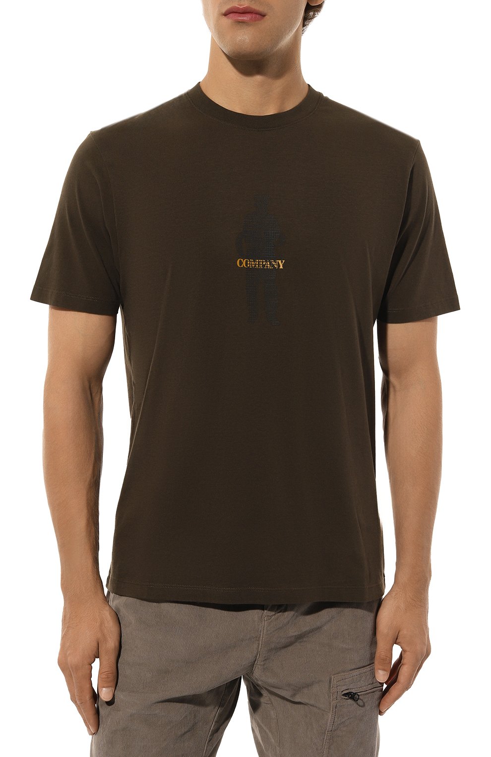 Хлопковая футболка C.P. COMPANY, арт. 17CMTS164A006586W, фото 3