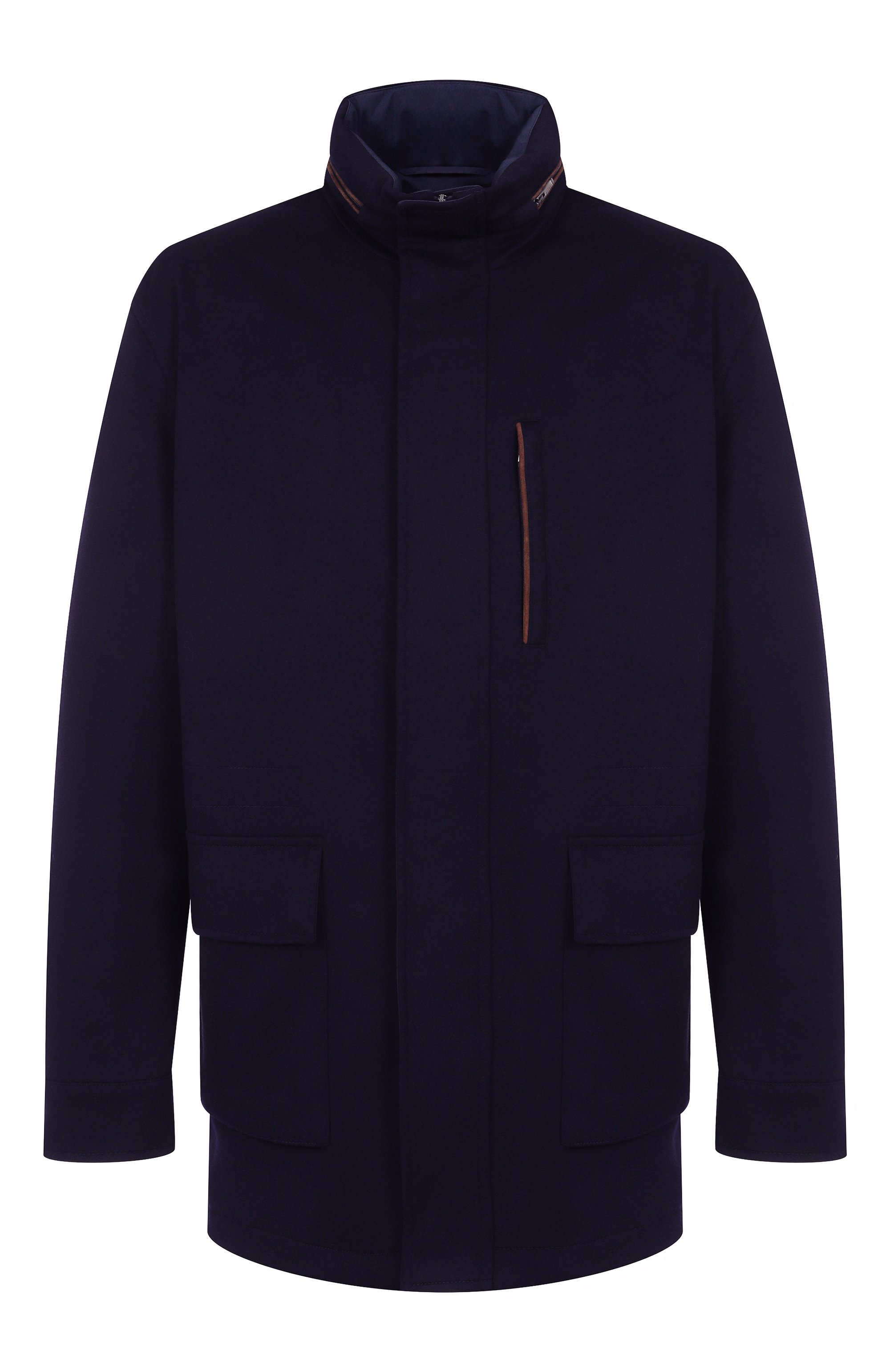 Кашемировая куртка PAUL&SHARK темно-синего цвета по цене 349500 руб., арт. 14312405/3XL-6XL, фото 1 Кашемировая куртка PAUL&SHARK, арт. 14312405/3XL-6XL, фото 1