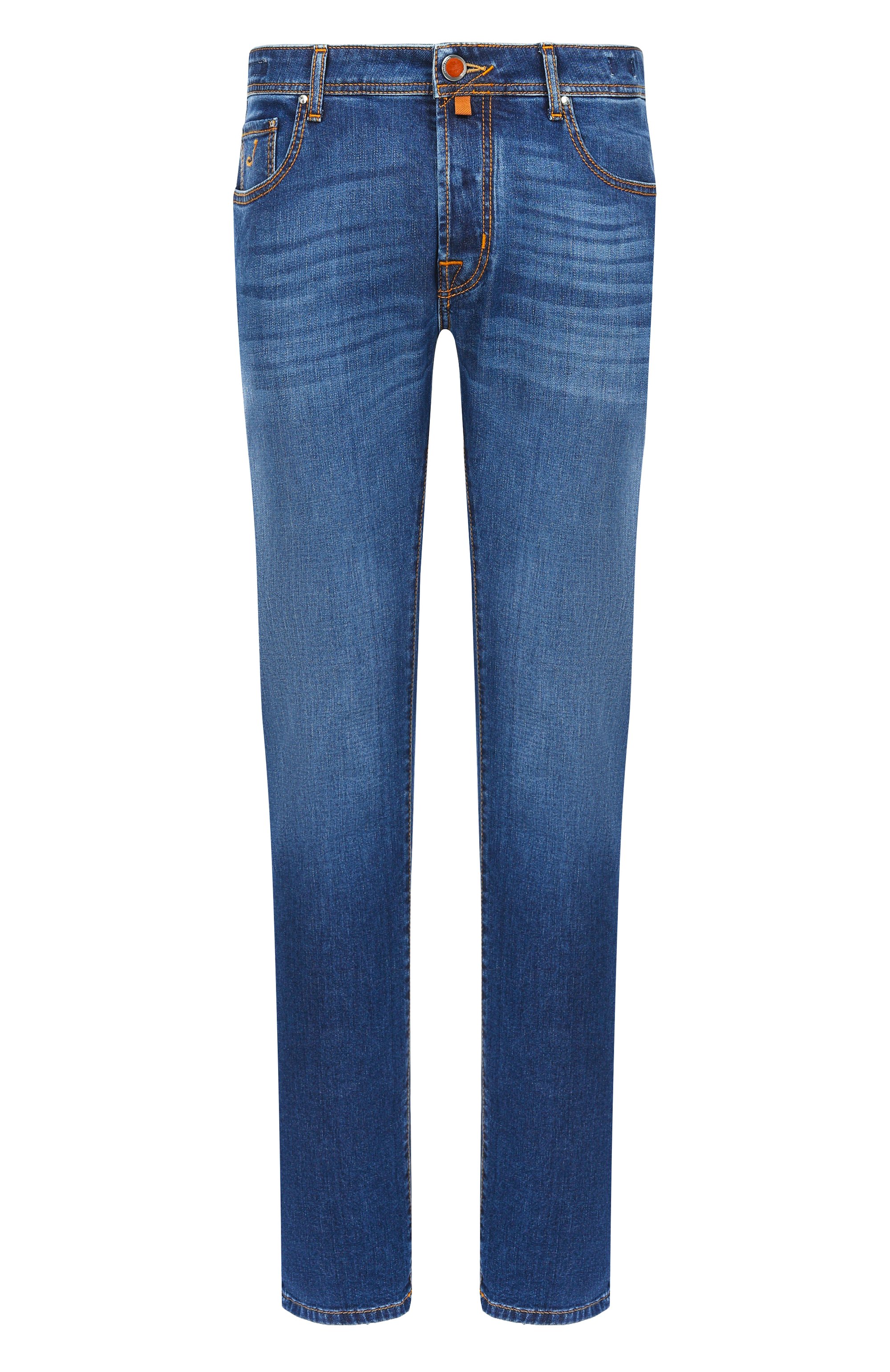 Джинсы bard JACOB COHEN синего цвета по цене 82500 руб., арт. JUM_QM004 073 S4324 V1, фото 1 Джинсы bard JACOB COHEN, арт. JUM_QM004 073 S4324 V1, фото 1