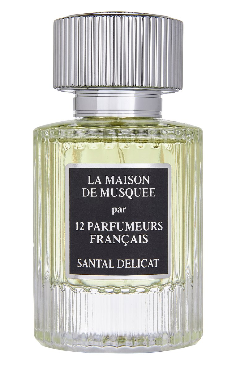 Мужской духи santal delicat la maison de musquee (50ml)  12 FRANCAIS PARFUMEURS бесцветного цвета, арт. 3392547861969 | Фото 1 (Нос: Не проставлено; Региональные ограничения белый список (Axapta Mercury): Не проставлено; Тип продукта - парфюмерия: Духи; Ограничения доставки: flammable)