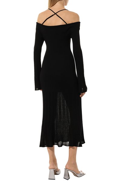 Платье из шелка и вискозы FREEAGE, арт. S23.DR054.6077.900, фото 4