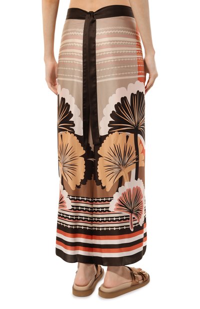 Атласные брюки WEEKEND MAX MARA, арт. BLASONE 241669101, фото 4