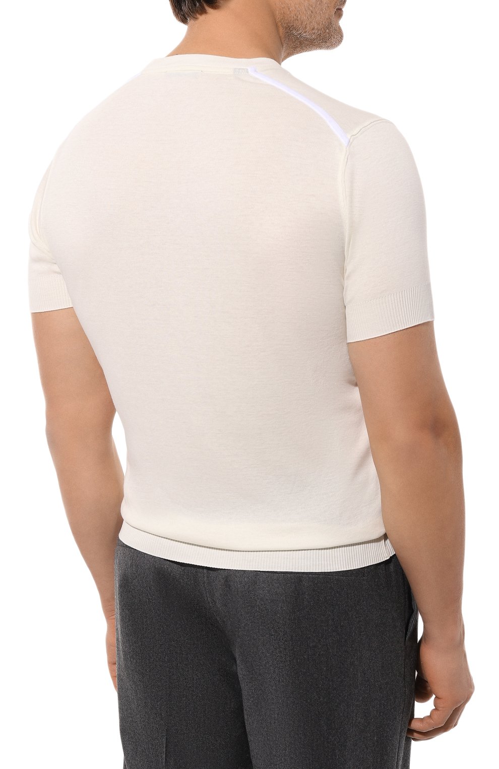 Джемпер из лиоцелла и хлопка TOM FORD, арт. JMT001/JCS003, фото 4