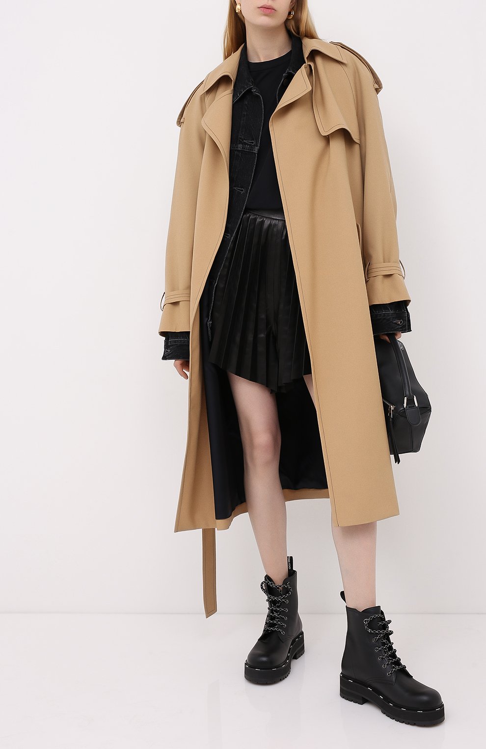 Футболка из хлопка и льна MOUSSY черного цвета по цене 9895 руб., арт. 025DS380-0390, фото 2 Футболка из хлопка и льна MOUSSY, арт. 025DS380-0390, фото 2