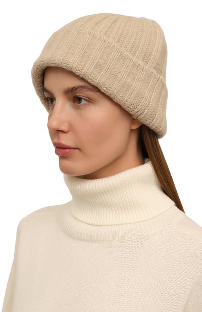 Шапка из кашемира и шелка ALLUDE, арт. 245/77004, фото 2