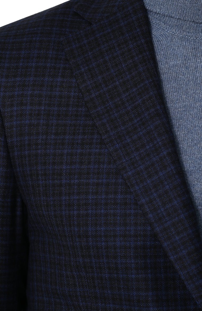 Однобортный шерстяной пиджак BRIONI, арт. RG0J0L/07A7Z/BRUNIC0/2, фото 5