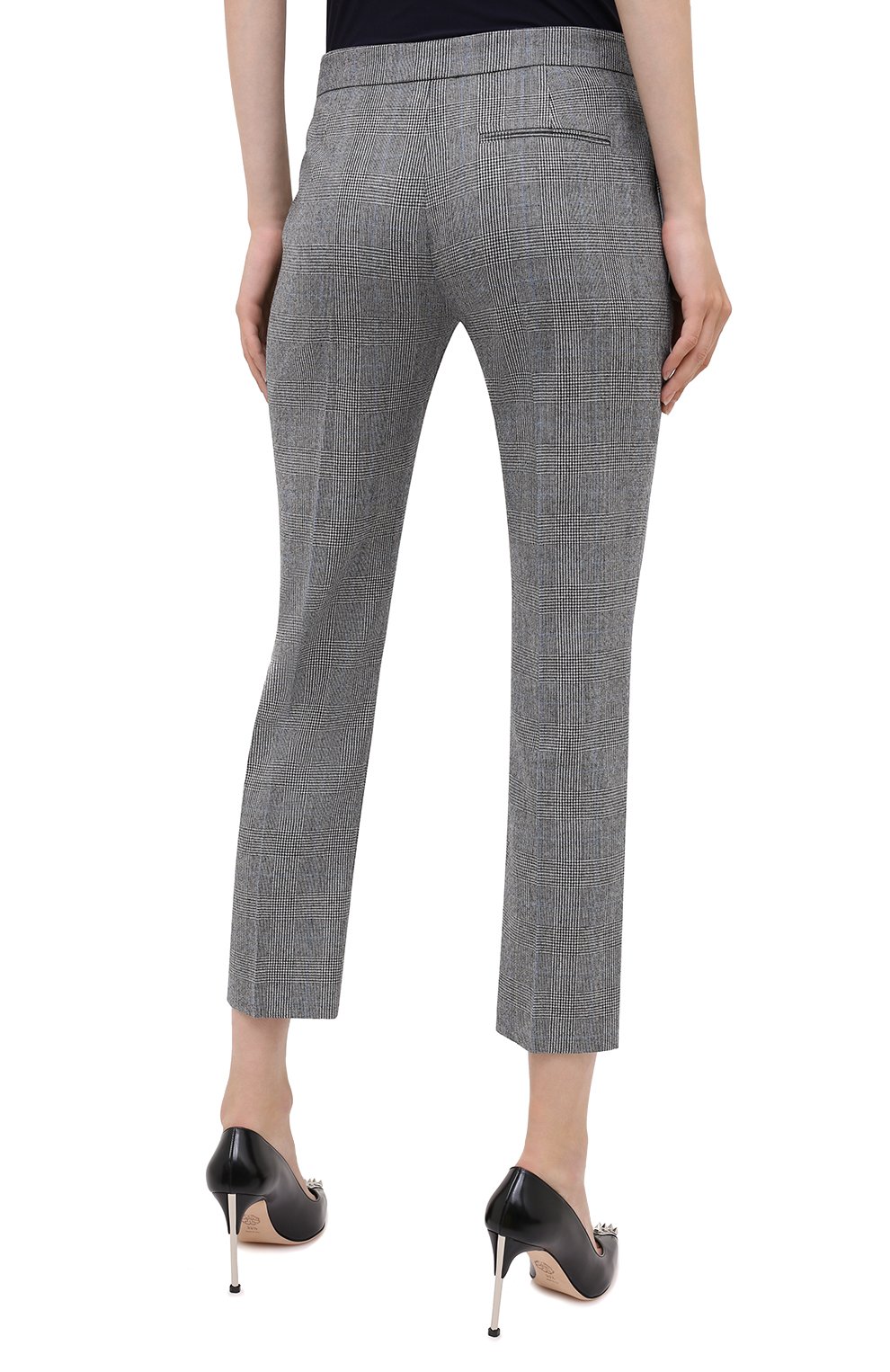 Шерстяные брюки ALEXANDER MCQUEEN, арт. 631788/QJABH, фото 5