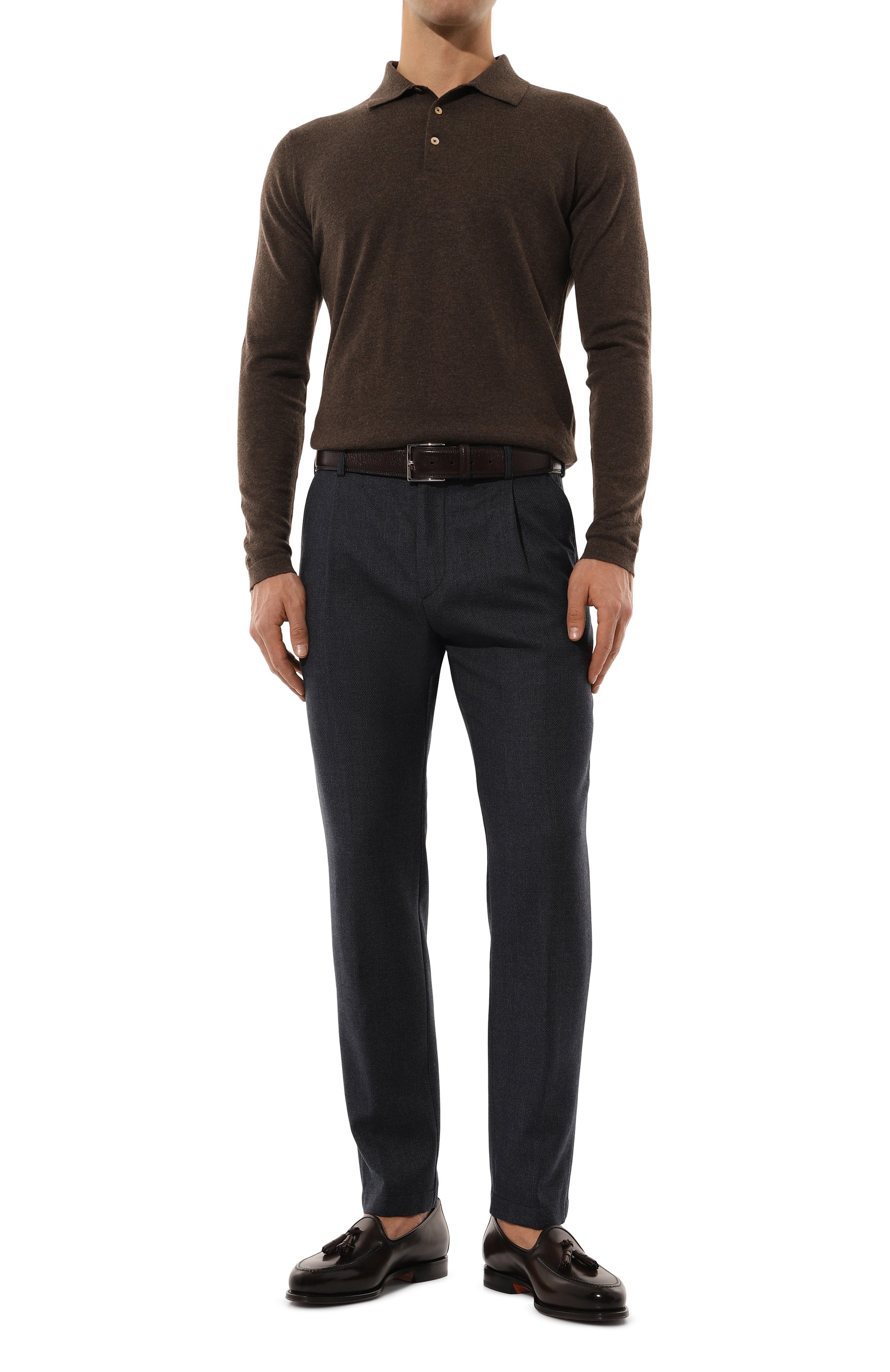 Кожаные лоферы andrea SANTONI, арт. MCAG18970MC1HVVD, фото 2