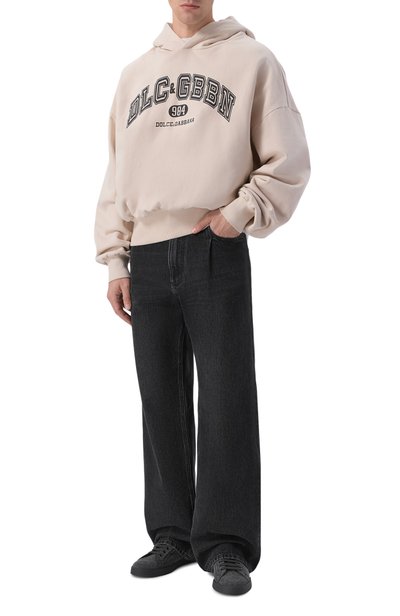 Мужские текстильные кеды portofino light DOLCE & GABBANA, арт. CS2445/A0974
