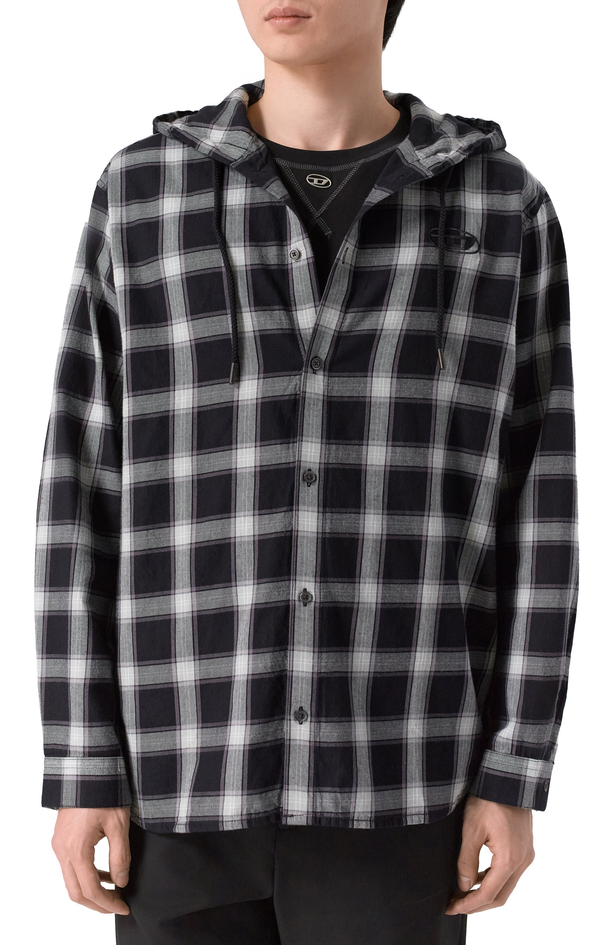 Хлопковая рубашка DIESEL, арт. A20664/0AJFI, фото 3