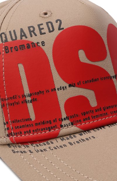 Хлопковая бейсболка DSQUARED2, арт. DQ3257/D00YT, фото 3