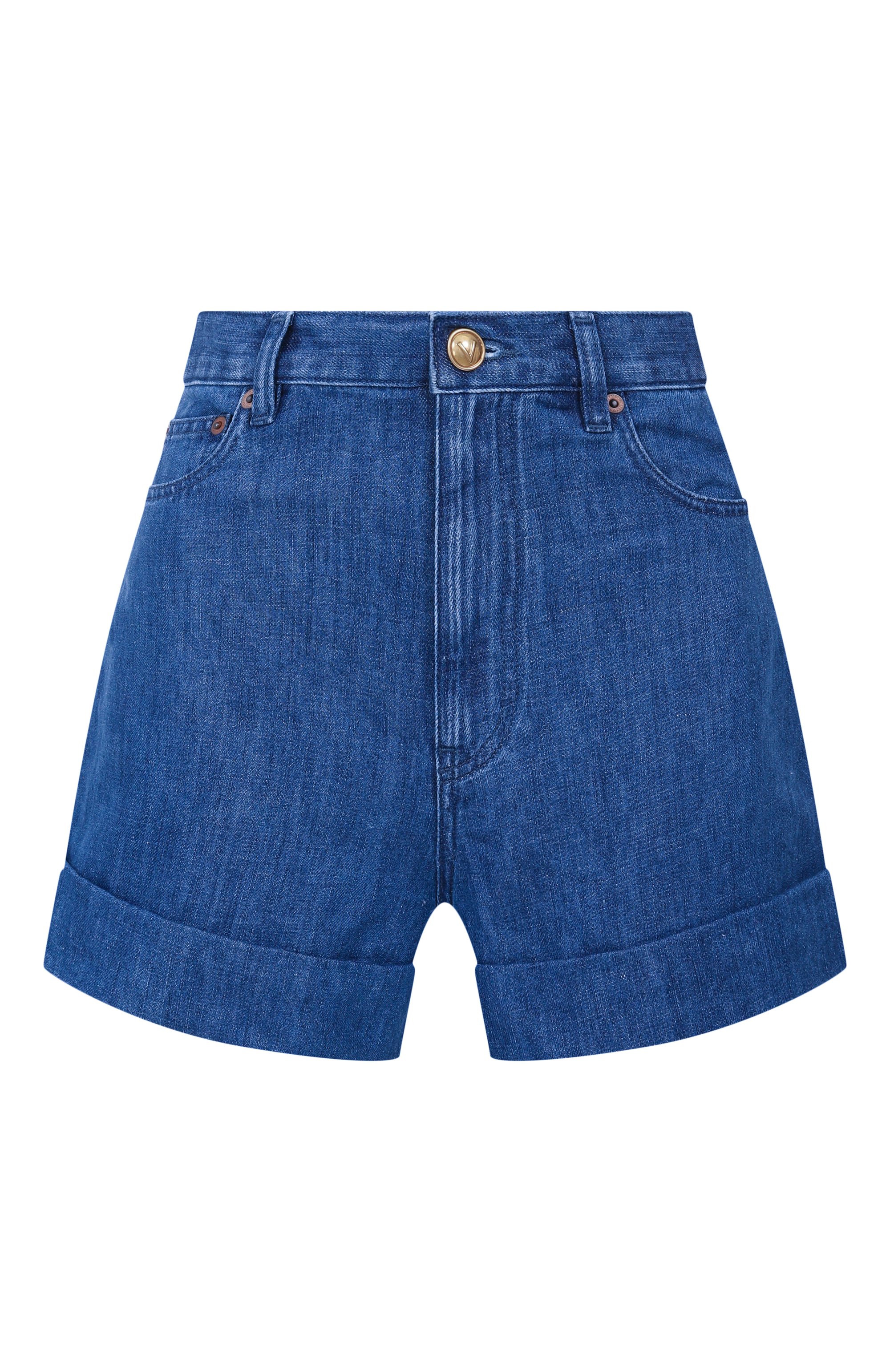 Джинсовые шорты VALENTINO, арт. 6B3DD18S94C, фото 1