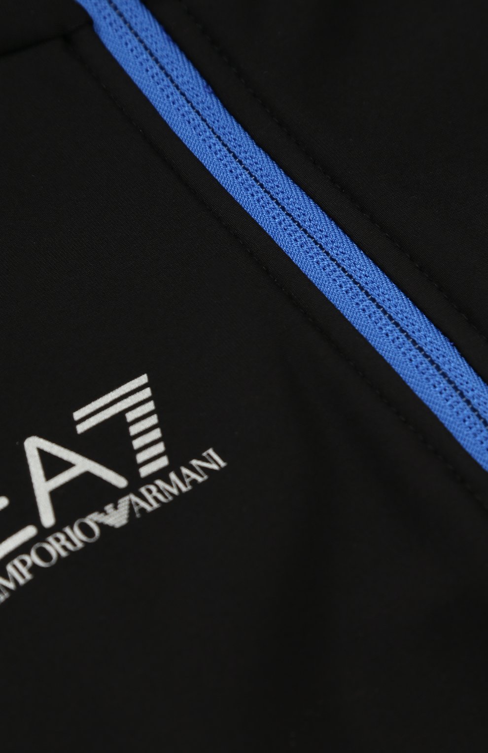 Толстовка с высоким горлом и контрастной прострочкой EA7, арт. 6YBM63/BJ35Z, фото 3