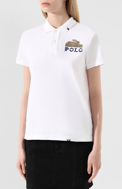 Хлопковое поло POLO RALPH LAUREN, арт. 211758894, фото 3