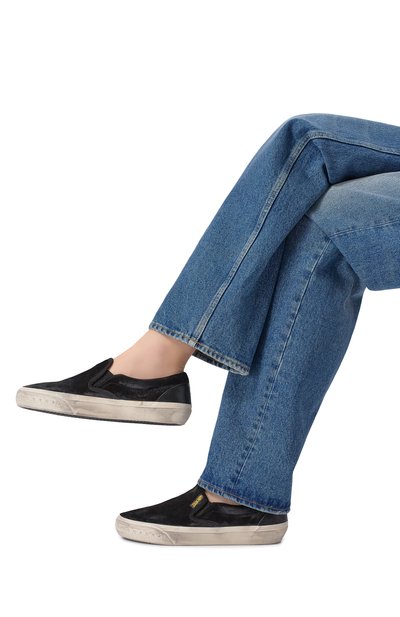 Замшевые слипоны vce penstar GOLDEN GOOSE DELUXE BRAND, арт. GWF00306.F006949, фото 3