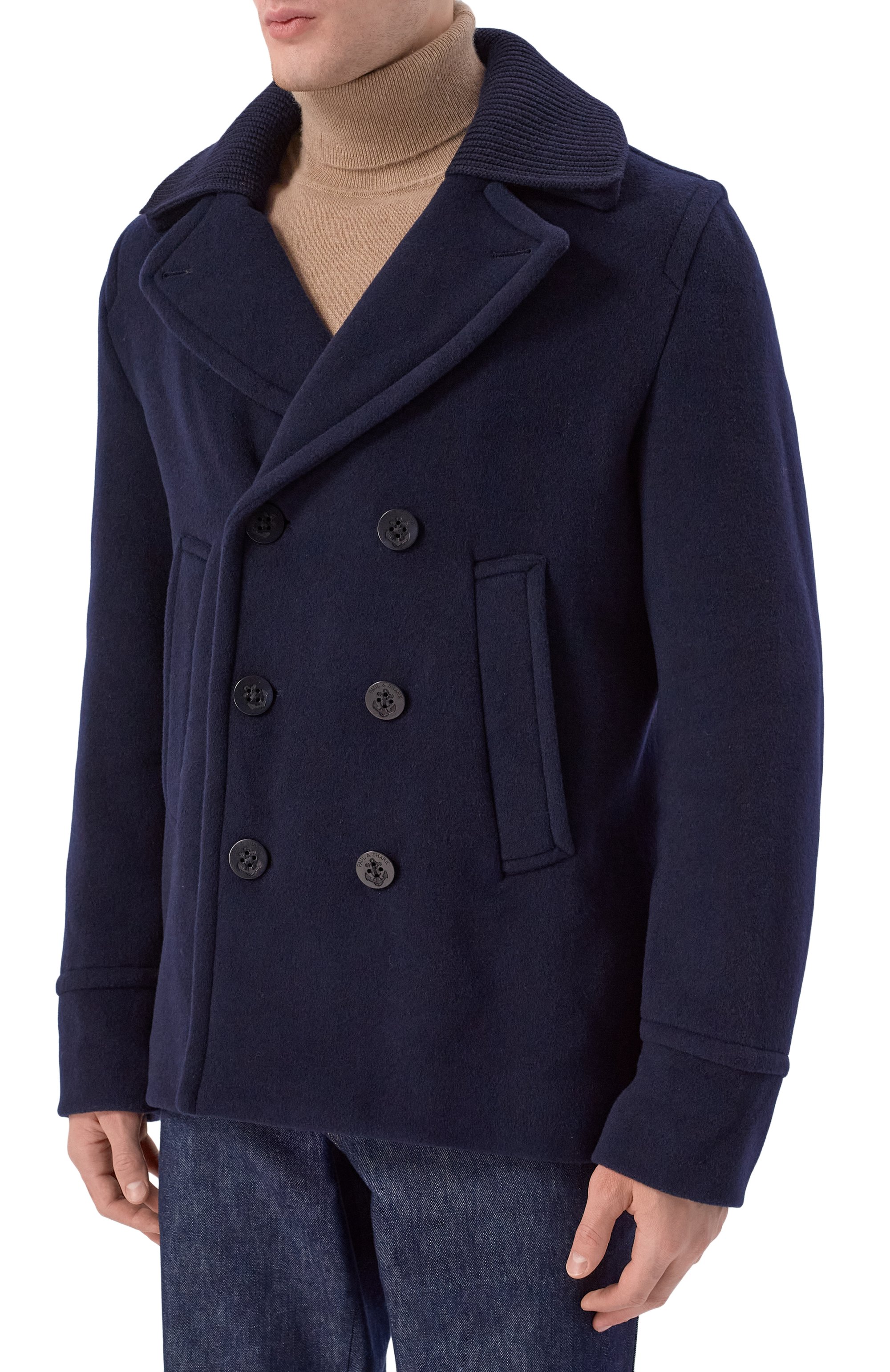 Пальто из шерсти и кашем�ира PAUL&SHARK, арт. 15312361, фото 3