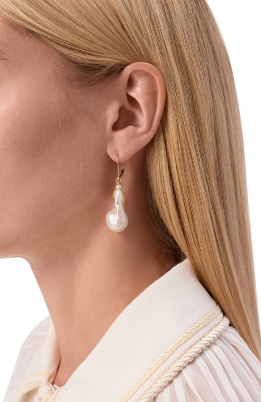 Серьги VieN 2526-313 Белый  2526-313 Фото 2