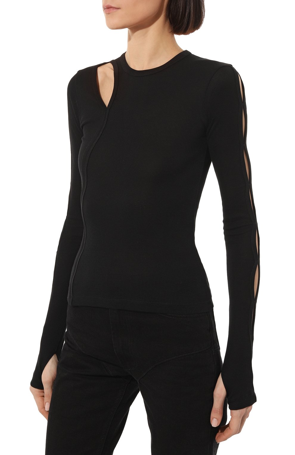 Хлопковый пуловер HELMUT LANG, арт. M07HW504, фото 3