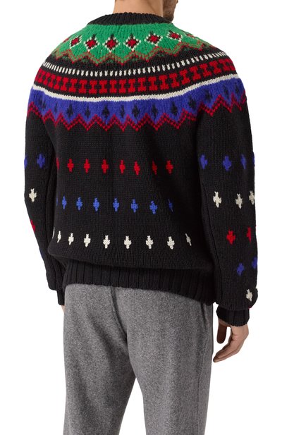 Шерстяной свитер MONCLER GRENOBLE, арт. I20979C00001/M2865, фото 4