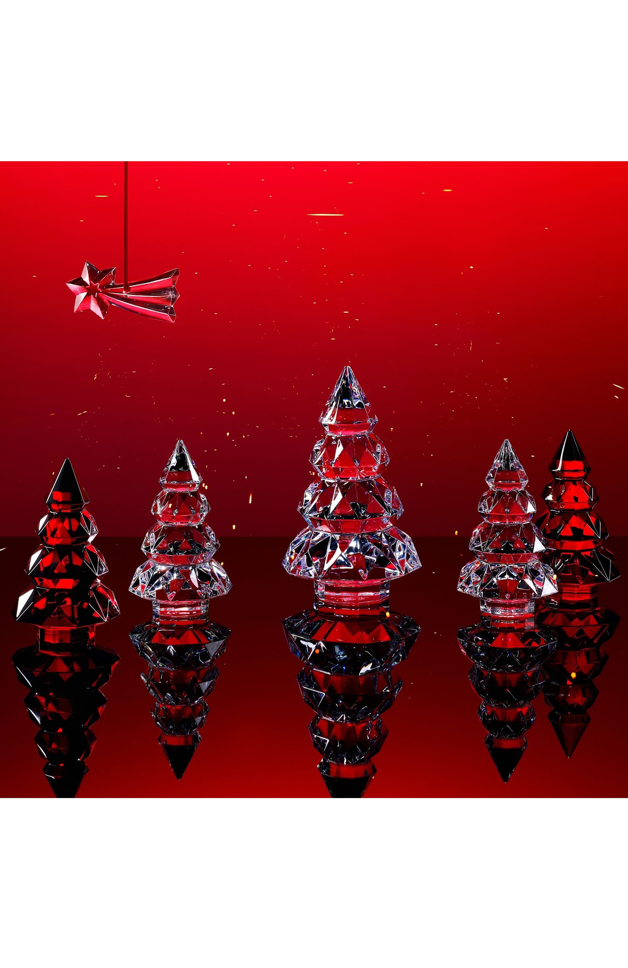 Новогоднее украшение shooting star BACCARAT прозрачного цвета по цене 23350 руб., арт. 2 817 028, фото 2 Новогоднее украшение shooting star BACCARAT, арт. 2 817 028, фото 2