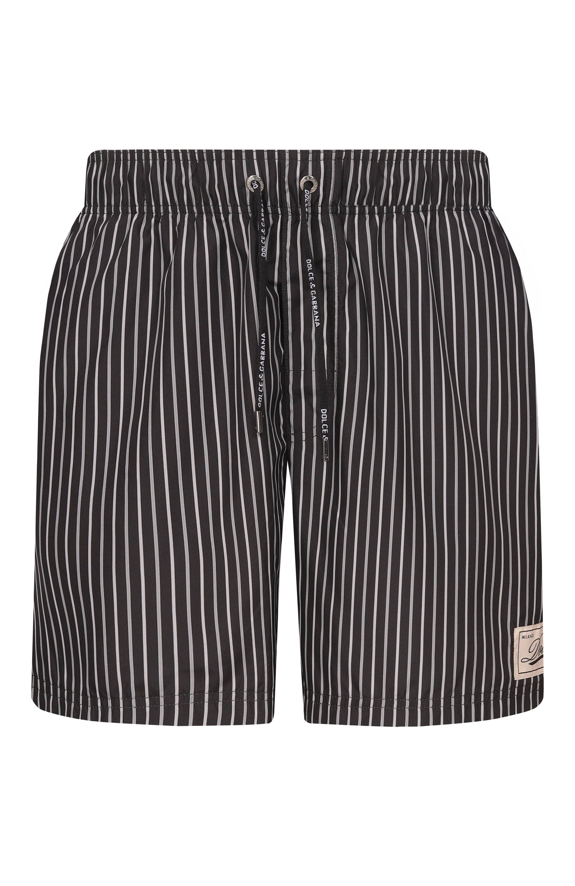 Плавки-шорты DOLCE & GABBANA темно-серого цвета по цене 64550 руб., арт. M4F34T/ISMK0, фото 1 Плавки-шорты DOLCE & GABBANA, арт. M4F34T/ISMK0, фото 1