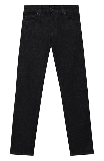 Джинсы EMPORIO ARMANI темно-синего цвета по цене 11300 руб., арт. 8N4J45/4DFHZ, фото 1 Джинсы EMPORIO ARMANI, арт. 8N4J45/4DFHZ, фото 1