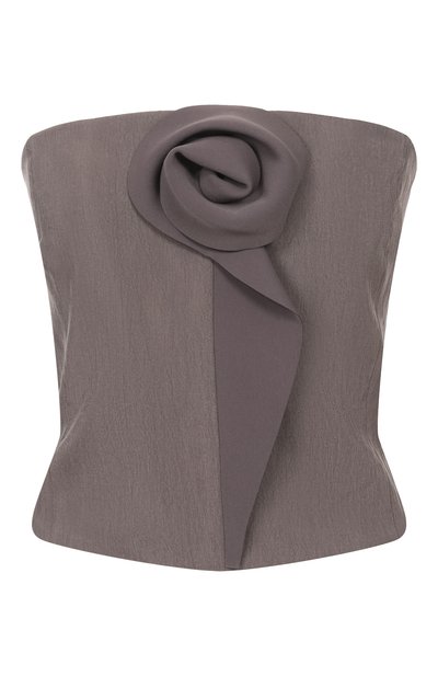 Женский шелковый топ GIORGIO ARMANI, арт. GW002882/TE13824