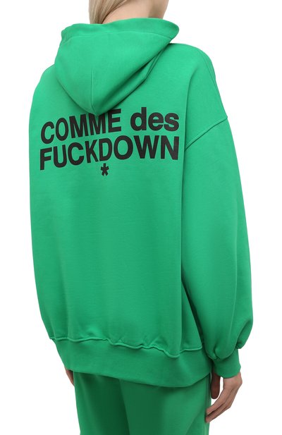 Хлопковое худи COMME DES FUCKDOWN, арт. CDFD1547, фото 4