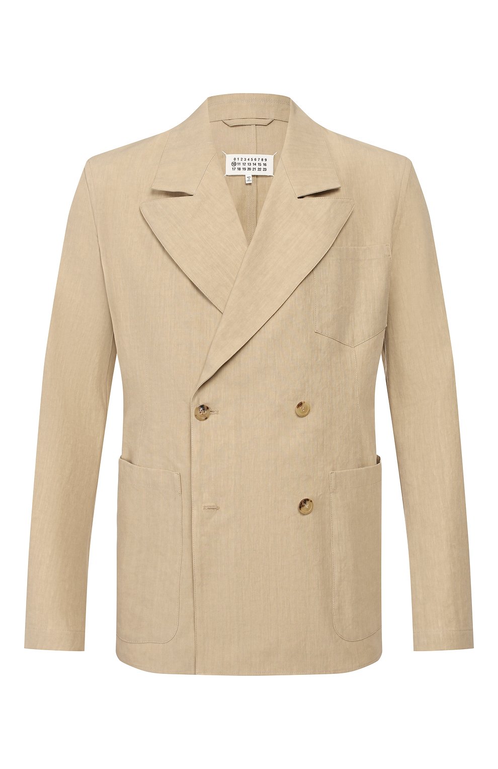 Пиджак из смеси льна и хлопка MAISON MARGIELA, арт. S50BN0434/S52642, фото 1