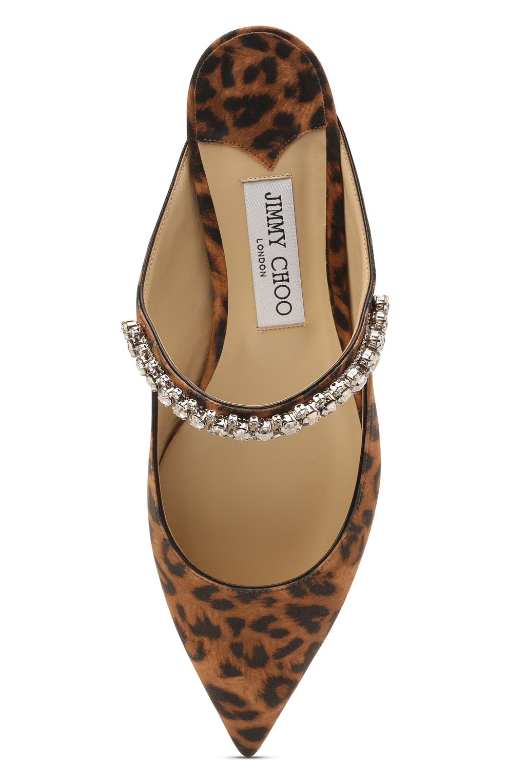 Кожаные сабо bing JIMMY CHOO коричневого цвета по цене 84550 руб., арт. BING FLAT/LPU, фото 5 Кожаные сабо bing JIMMY CHOO, арт. BING FLAT/LPU, фото 5