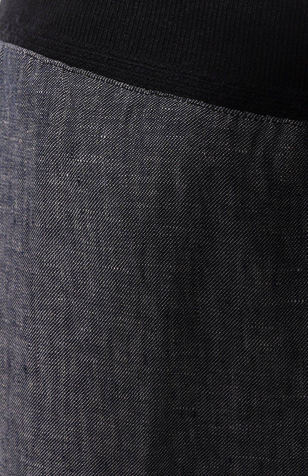 Льняные брюки 120% LINO синего цвета по цене 32850 руб., арт. Y0M29DG/000E425/100, фото 5 Льняные брюки 120% LINO, арт. Y0M29DG/000E425/100, фото 5