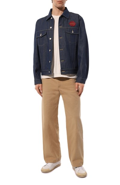 Кожаные кеды SAINT LAURENT, арт. 651860/1JZH09377, фото 2