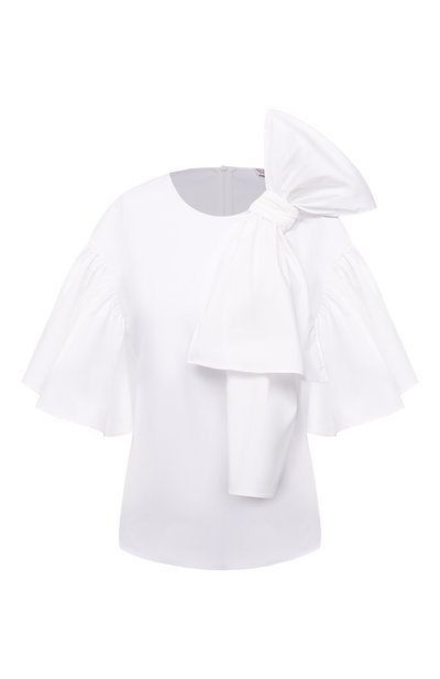 Женский хлопковый топ REDVALENTINO, арт. VR3AAC00/0ES