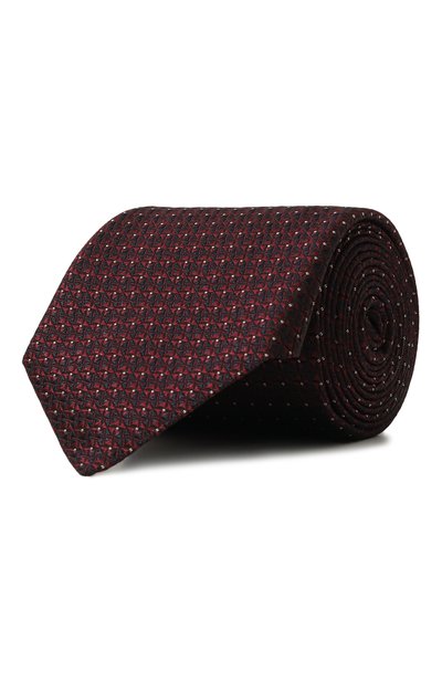 Мужской шелковый галстук CANALI, арт. 18/HJ04135