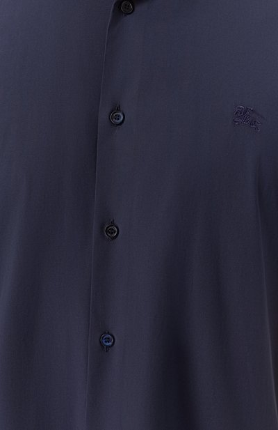 Хлопковая рубашка BURBERRY, арт. 8079595, фото 5