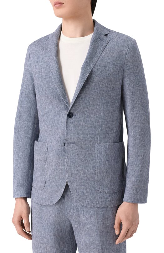 Хлопковый пиджак Circolo 1901 CN5261 Голубой  CN5261 Фото 3