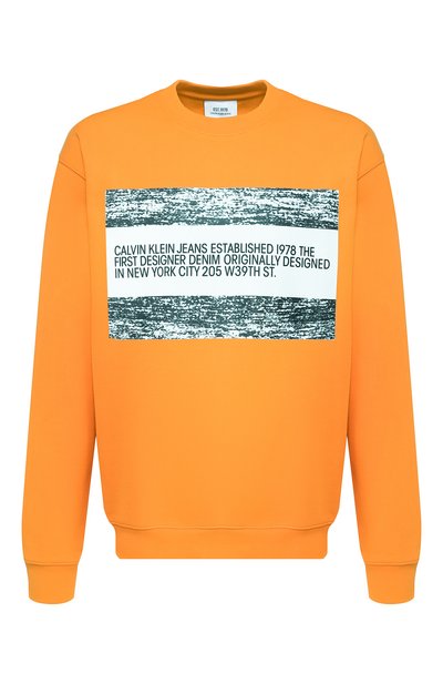 Хлопковый свитшот EST.1978 CALVIN KLEIN JEANS, арт. J90J900182, фото 1