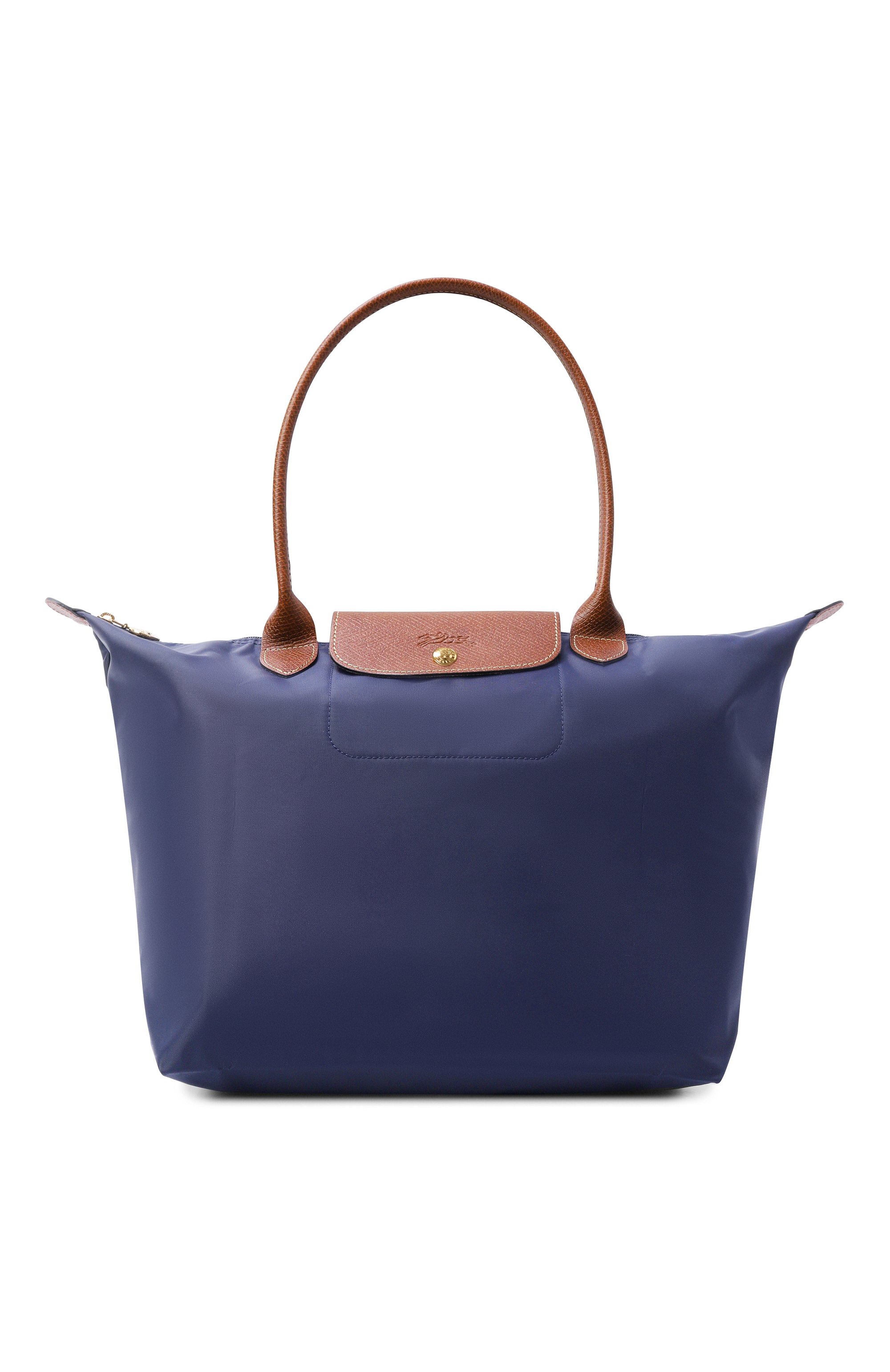 Сумка le pliage original large LONGCHAMP темно-синего цвета по цене 21950 руб., арт. L1899089/089, фото 1 Сумка le pliage original large LONGCHAMP, арт. L1899089/089, фото 1