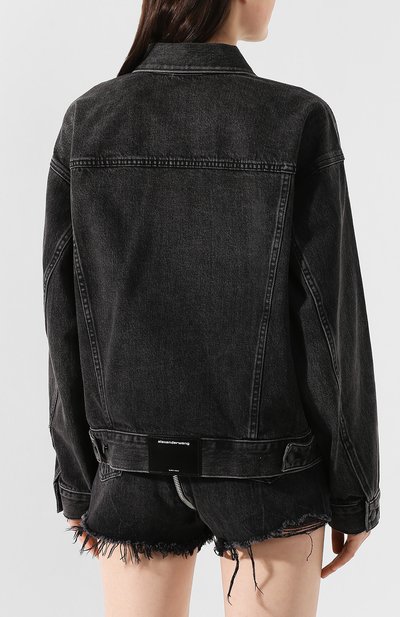 Джинсовая куртка ALEXANDER WANG, арт. 4D992695BZ, фото 4